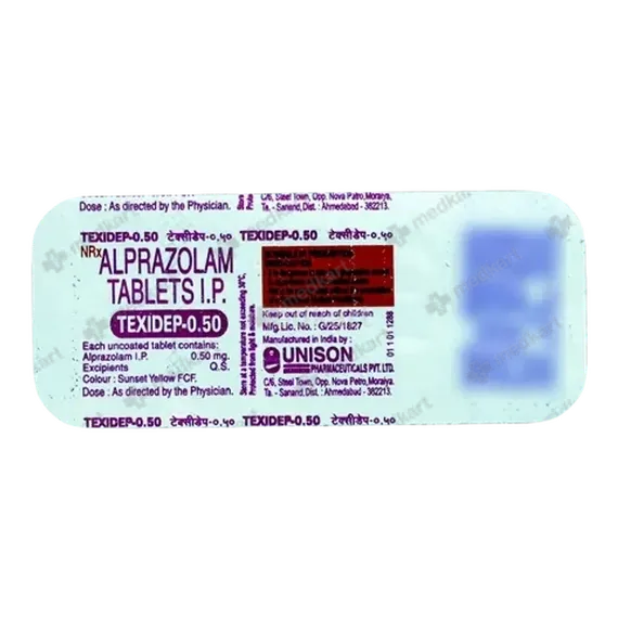 texidep 0.5mg tablet 10's